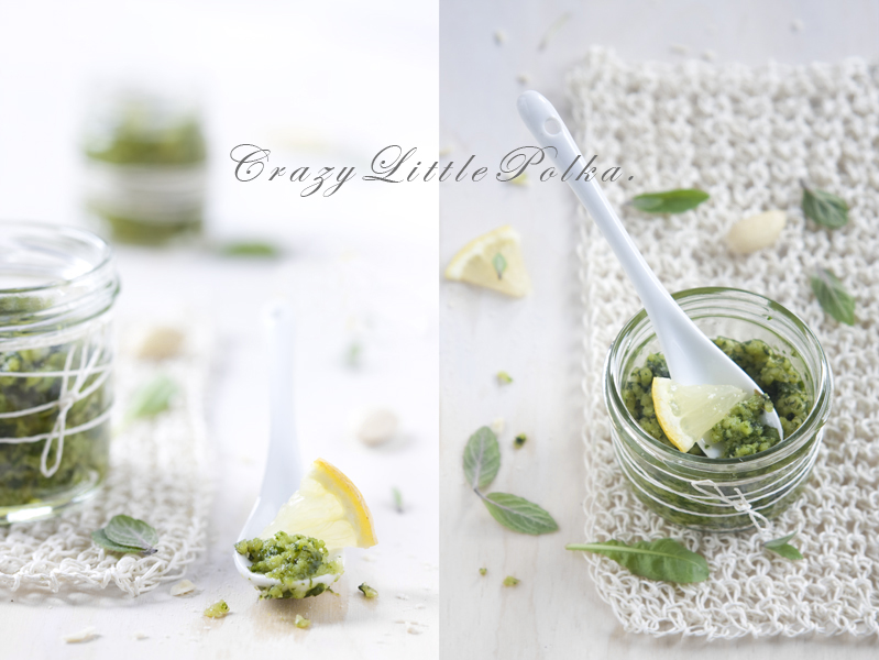 pesto z mniszka i miety